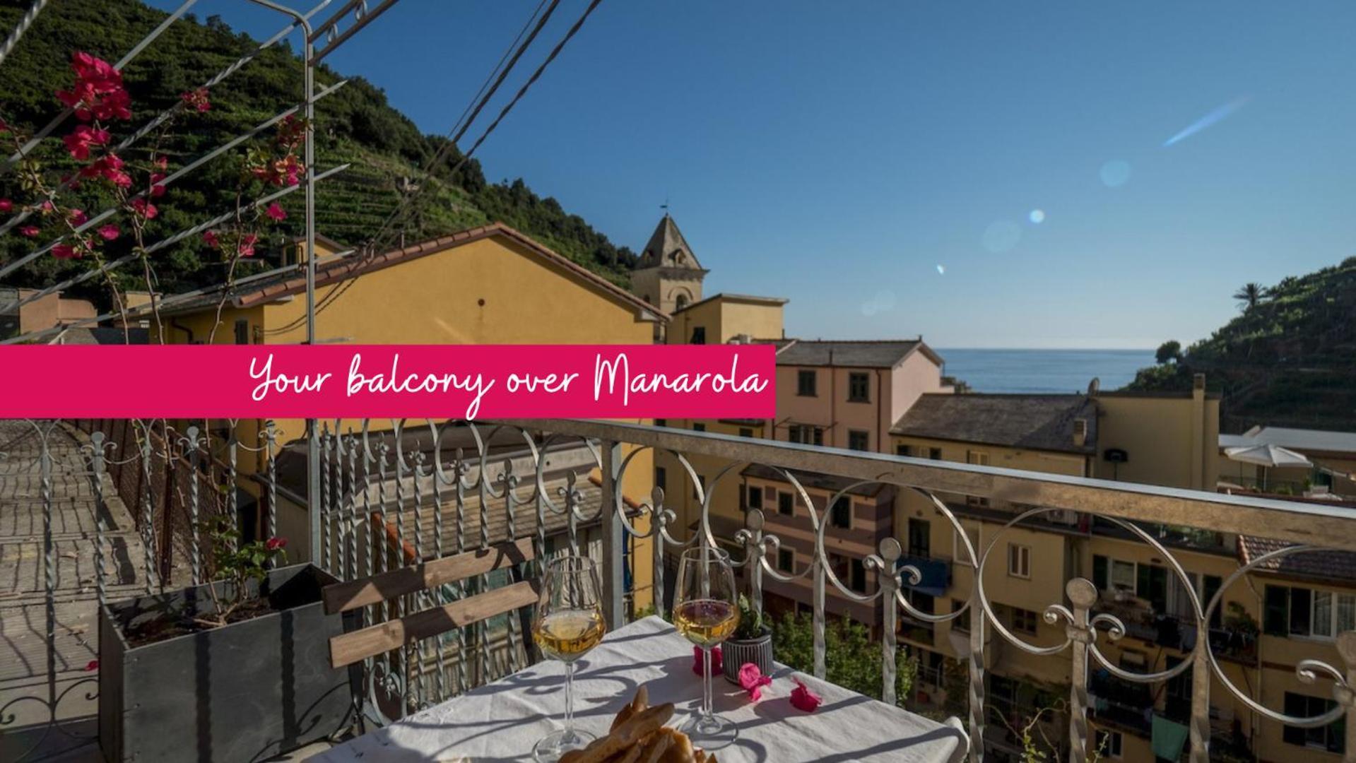 Liersena Sea View Mini Villa With Ac Manarola Ngoại thất bức ảnh