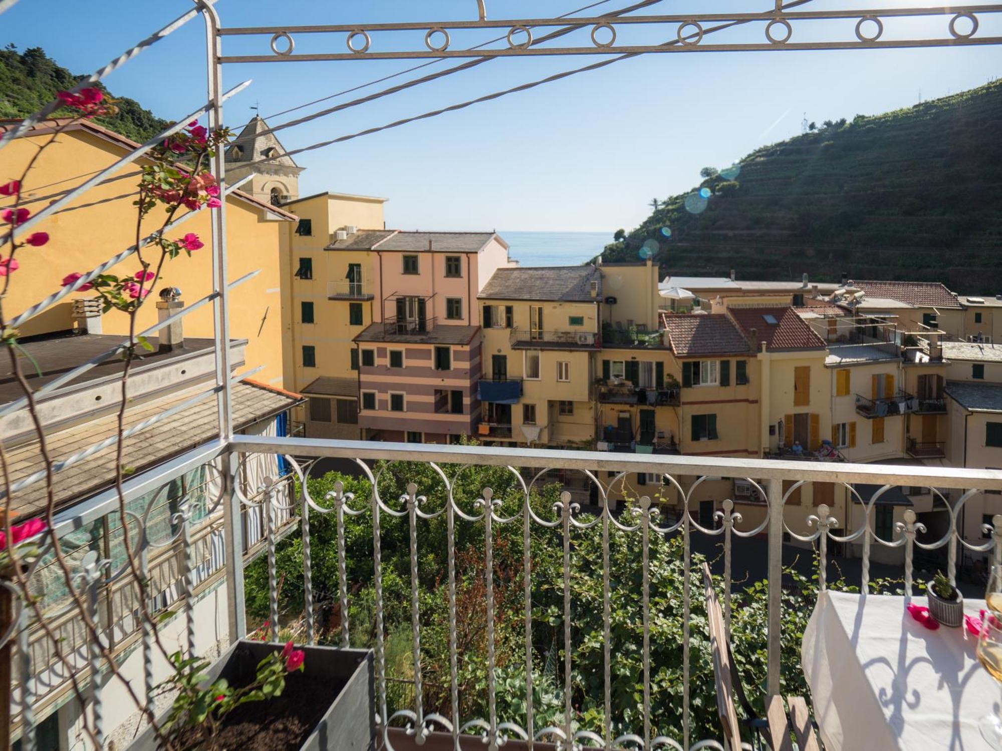 Liersena Sea View Mini Villa With Ac Manarola Ngoại thất bức ảnh